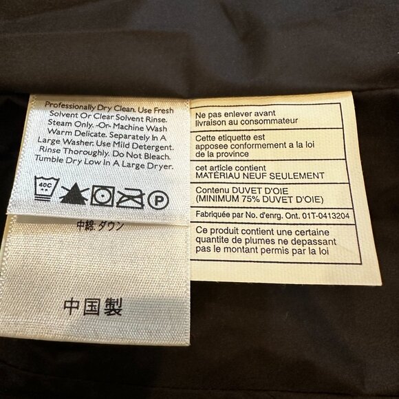 Eddie Bauer Women’s Black Goose Down Vest, Size L - Picture 12 of 15